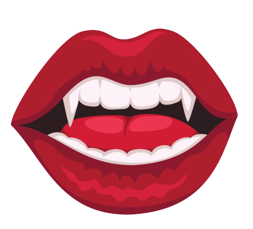 Vampire Teeth PNG Image