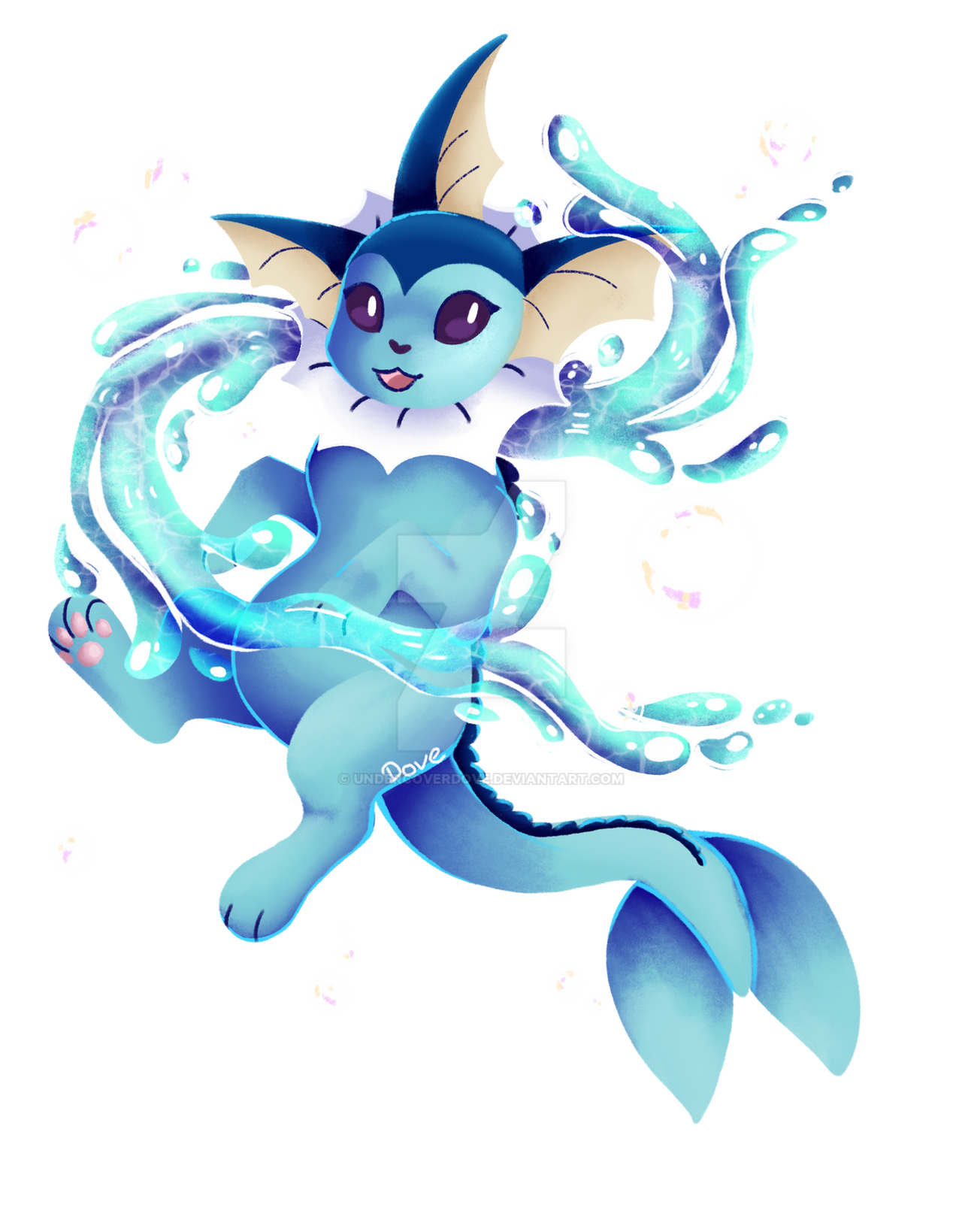 Vaporeon PNG Clipart