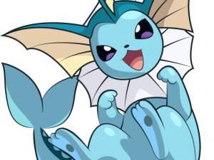 Vaporeon PNG Cutout