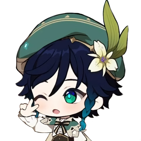 Venti Chibi PNG Transparent Images