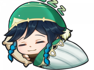 Venti Chibi PNG Photo