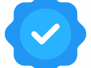 Verified Sign PNG Cutout