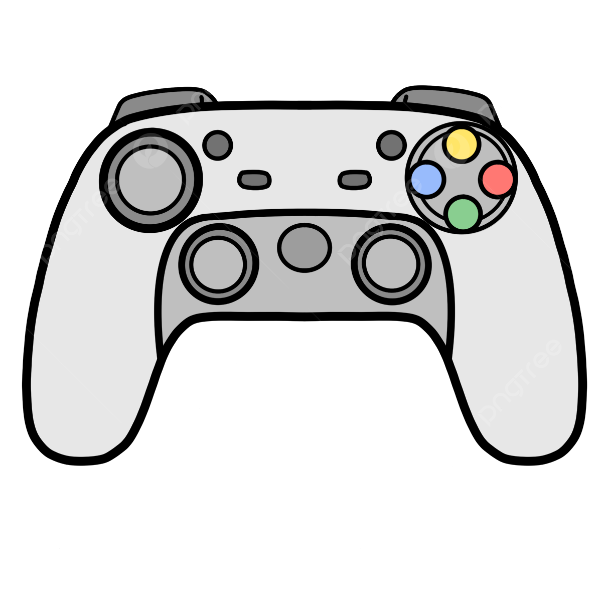 Video Game Controller No Background