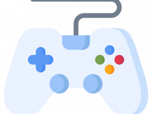 Video Game Controller PNG Cutout