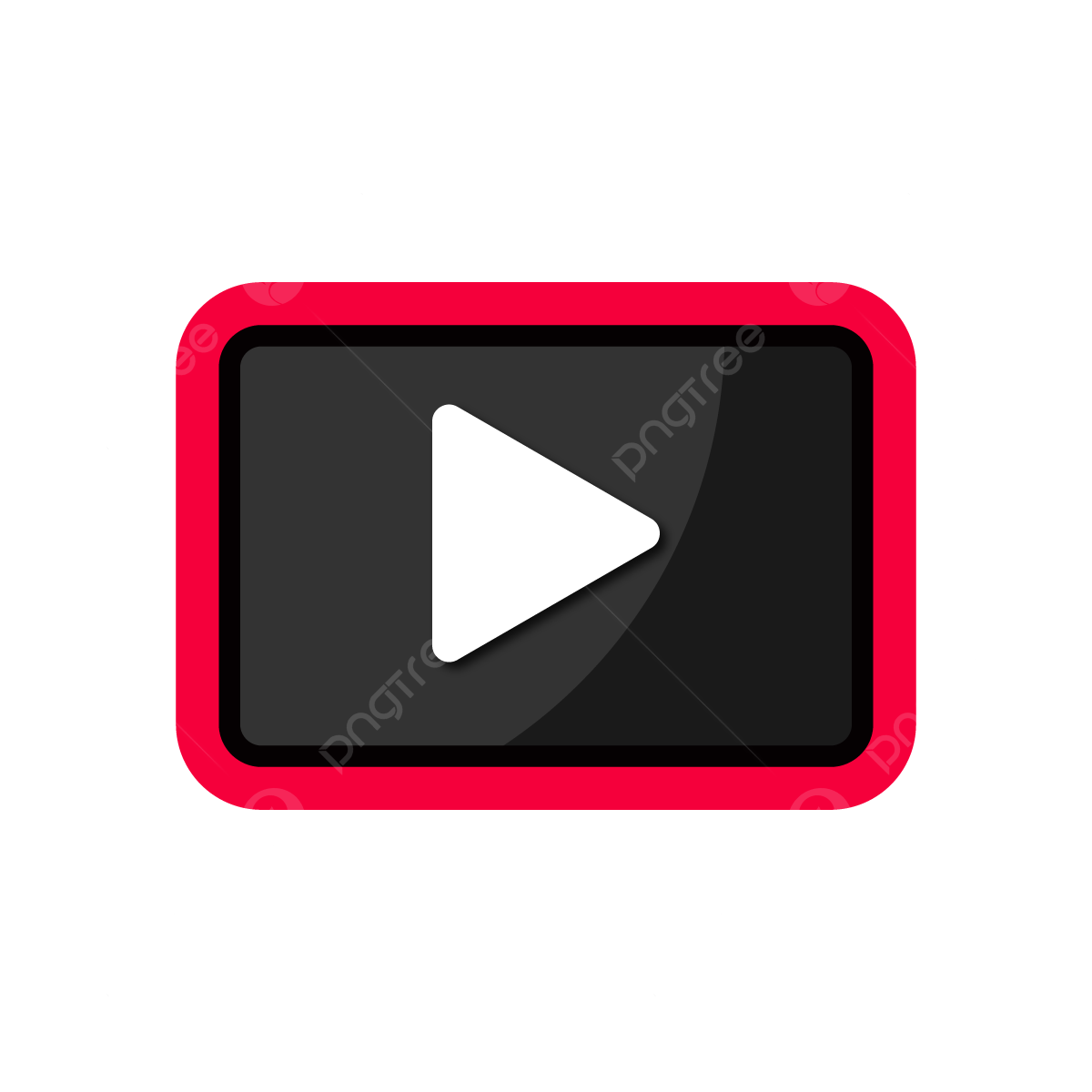 Video Play Button PNG Image