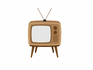 Vintage TV PNG