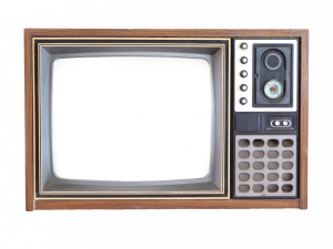 Vintage TV PNG Cutout