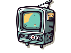 Vintage TV PNG Picture