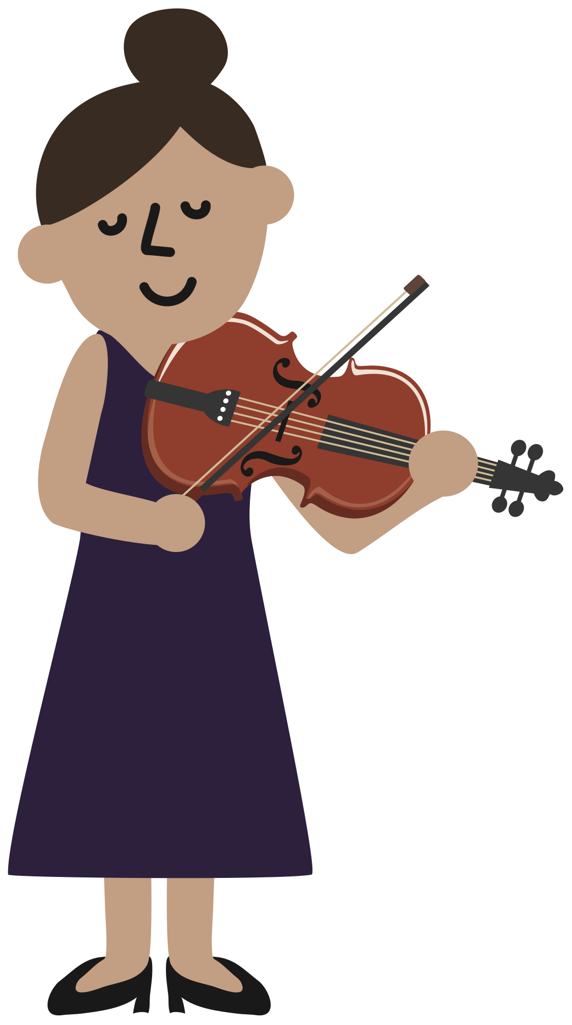 Violinist PNG Image