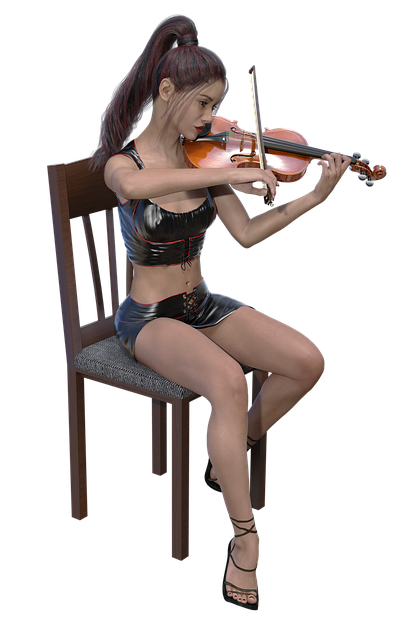 Violinist PNG