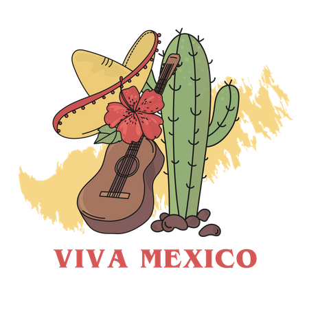 Viva Mexico PNG Pic