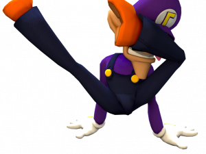 Waluigi PNG Background