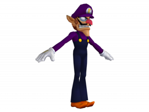 Waluigi PNG Clipart