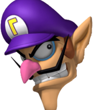 Waluigi PNG File