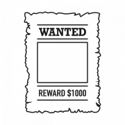 Wanted Poster PNG HD Image