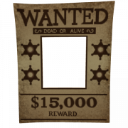Wanted Poster PNG Image HD