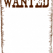 Wanted Poster PNG Images