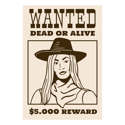 Wanted Poster PNG Images HD