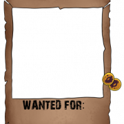 Wanted Poster PNG Picture
