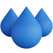 Water Droplet PNG Cutout