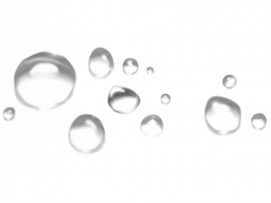 Water Droplets PNG Cutout