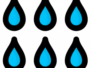 Water Droplets PNG HD Image