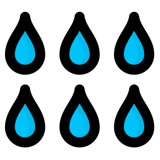 Water Droplets PNG HD Image