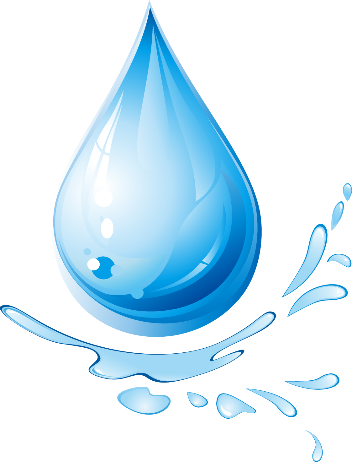 Water Droplets PNG Image