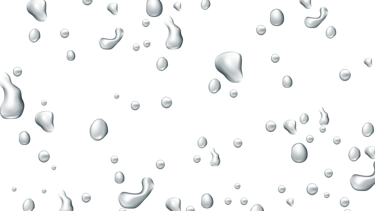 Water Droplets PNG Photos