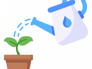 Watering Background PNG