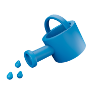 Watering PNG Cutout