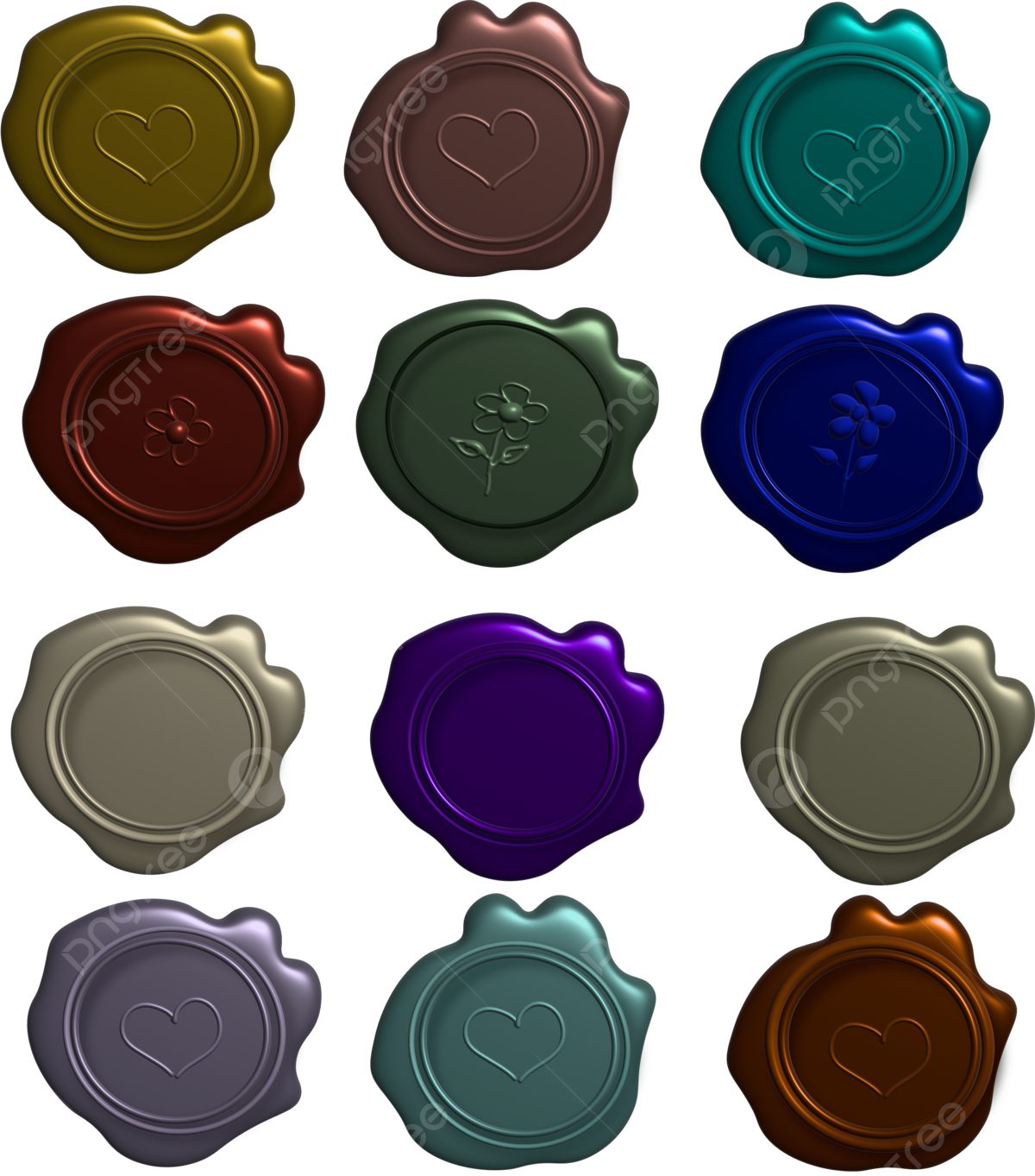 Wax Seal PNG Cutout