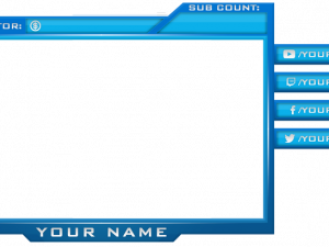 Webcam Border PNG Photo