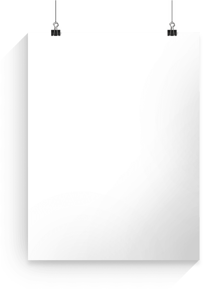 White Banner PNG Pic