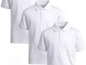 White Shirt Front and Back PNG