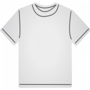 White Shirt Front and Back PNG File