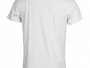 White Shirt Front and Back PNG Photo