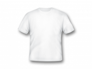 White Shirt Front and Back PNG Picture