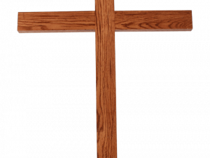 Wooden Cross Transparent