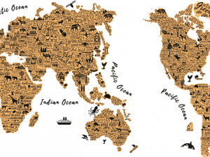 Worldwide Map PNG Picture