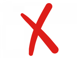 X Mark PNG