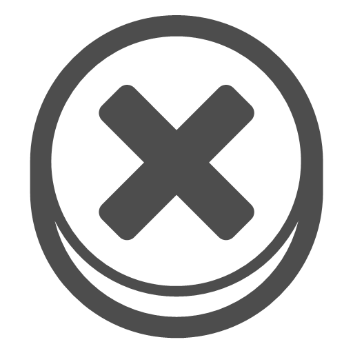 X Mark PNG Pic