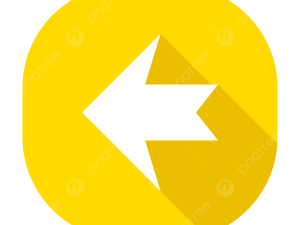 Yellow Arrow PNG Image HD