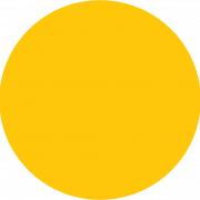 Yellow Circle No Background