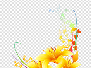 Yellow Flower PNG Image HD