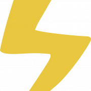 Yellow Lightning PNG Clipart