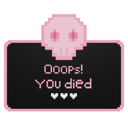 You Died PNG | PNG All