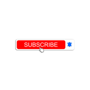 YouTube Subscribe Button PNG Background