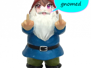 You've Been Gnomed PNG Image File