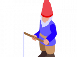 You've Been Gnomed PNG Photo